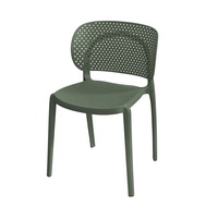 Vente Chine Meubles de Maison Noir Matériel Chaise Empilable En Plastique Pour Salle À Manger