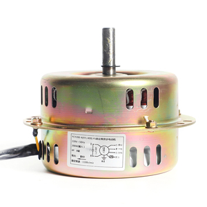 มอเตอร์พัดลมระบายอากาศ FFU 400 AC 220V 50Hz แบบคาปาซิเตอร์ รันสปลิตเฟส AC กำลังไฟ 200W 4P ความเร็ว 1100 รอบต่อนาที - Product Image 1