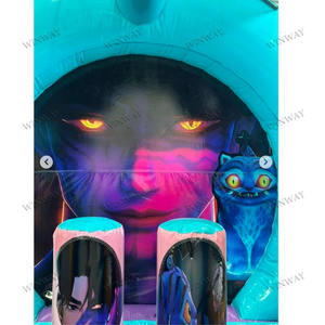 Rumah Loncat Tiup K-POP Demon Hunters Kelas Komersial, Dapat Disesuaikan untuk Pesta Anak-Anak di Luar Ruangan dengan Sewa Blower - Product Image 4