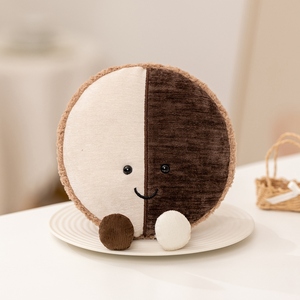 Serie de postres de té de la tarde juguetes de <span class=keywords><strong>peluche</strong></span> postre simulado pudín y galletas juguetes de <span class=keywords><strong>peluche</strong></span> accesorios de juego - Product Image 5