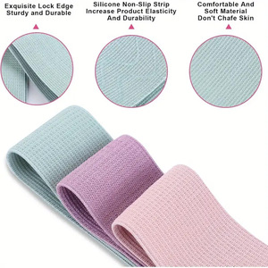YETFUL Cerchio per Sollevamento Fianchi Yoga, Fascia Elastica in Maglia per <span class=keywords><strong>Allenamento</strong></span> Resistenza, Fitness Femminile, <span class=keywords><strong>Allenamento</strong></span> di <span class=keywords><strong>Forza</strong></span> e Stretching - Product Image 4
