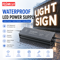 Alimentation Électrique Étanche Robuste à Tension Constante 12V/24V 150W Garantie 2 Ans Driver LED Extérieur pour Projecteur Mural LED