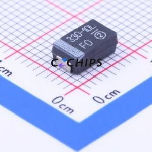 Condensador de Tántalo 293D337X9010D2TE3 CASE-D-7343 (Capacitancia: 330uF) (Precisión: 10%) (Voltaje Nominal: 10V) - Product Image 1