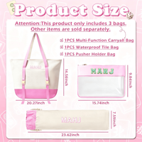 Sac de rangement pour Mahjong américain en toile, écologique, durable, multifonctionnel, moderne, grande capacité, portable, sac fourre-tout pour la maison