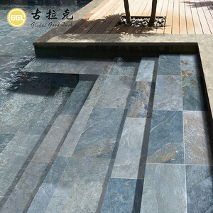 Carreaux effet marbre bleu <span class=keywords><strong>ardoise</strong></span> 300x600MM, carreaux en porcelaine <span class=keywords><strong>pour</strong></span> murs et sols, <span class=keywords><strong>pour</strong></span> <span class=keywords><strong>salle</strong></span> <span class=keywords><strong>de</strong></span> <span class=keywords><strong>bain</strong></span>, cuisine, piscine, salon - Product Image 3