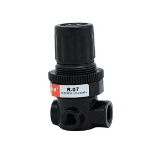 Válvula reguladora neumática tipo tubo serie R07, regulador de aire de baja presión - Product Image 1