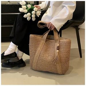 Sacs Géométriques Tissés Faits Main au Vietnam pour Femmes, Grandes Pochettes à Bandoulière, Sacs de Plage Tricotés Imperméables - Product Image 6