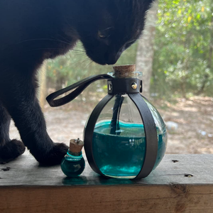 حامل زجاجة جرعة المعالج الزخرفية ، الدعائم الجلدية الساحرة ، حزام الحافظات الزجاجية لجميع الهالوين - Product Image 4