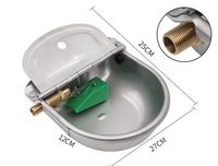 Nouvelle Abreuvoir Automatique en Acier Inoxydable avec Valve en Cuivre et Flotteur, 3L, pour Bovins et Ovins