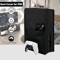 Housse anti-poussière, protection anti-rayures et imperméable pour console PS5 - Étui de protection pour console PS5 édition numérique et disque