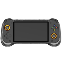 H55 Console de jeu portable RK3566 1.8GHz Linux Rétro Lecteur vidéo 5.5 "1280*720 Deux haut-parleurs 1GB 8GB Hall Rocker Ambiance Light