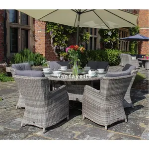 Ensemble <span class=keywords><strong>de</strong></span> mobilier <span class=keywords><strong>de</strong></span> patio <span class=keywords><strong>en</strong></span> <span class=keywords><strong>rotin</strong></span> pour conversation <span class=keywords><strong>en</strong></span> extérieur, mobilier <span class=keywords><strong>en</strong></span> osier <span class=keywords><strong>de</strong></span> <span class=keywords><strong>rotin</strong></span>, ensemble <span class=keywords><strong>de</strong></span> patio extérieur avec parasol, ensembles <span class=keywords><strong>de</strong></span> salle à manger ronds pour patio - Product Image 1