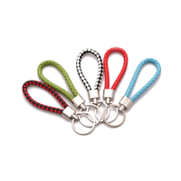 Gantungan Kunci Carabiner Paduan Seng Ringan Grosir, Berbagai Warna, Anyaman Tangan Kristal, Cetak Embos, Gaya Cina, Perhiasan Mobil