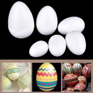 Extra Large Styrofoam <strong>Egg</strong> Big <strong>Polystyrene</strong> <strong>Egg</strong> Foam Food for Kids Creative Toy Party Supplies Wedding Decoration 20CM <strong>Egg</strong>/1PCS - Product Image 4