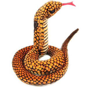 8655 Peluche Cobra <span class=keywords><strong>Serpent</strong></span> Réaliste 3D Extra Longue, Jouet Animal, Cadeau Farce d'Halloween pour Amis, Décoration Maison, Peluche Cobra - Product Image 4