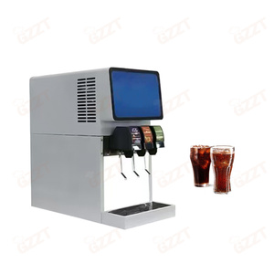 Máquina de Cola comercial de 4 grupos, máquina de bebidas de <span class=keywords><strong>Coca</strong></span> -cola de autoservicio, dispensador de bebidas carbonatadas para restaurante, Hotel, Buffet - Product Image 3