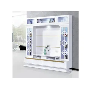 Современная Роскошная гостиная 2,2 м ТВ стенд с дисплеем стеклянный шкафчик винный шкаф инновационная мебель
