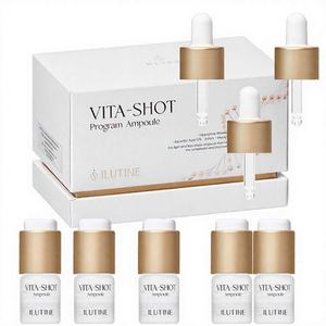 Ampolla Líquida Iluminadora, Blanqueadora y Antienvejecimiento con Vitamina C para el Rostro, Tratamiento para Manchas Oscuras, Unifica el Tono, Cuidado Nocturno, Uso Diario - Product Image 1