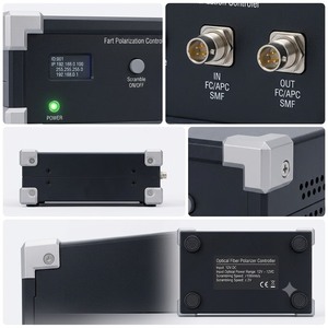 Codificador de Estado Sólido No Mecánico Ultra Rápido de 300kHz de Alta Velocidad y Baja Polarización con Bajo DOP <3% para Sistemas de Fibra Óptica - Product Image 3