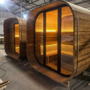 เตาอบไม้สำหรับซาวน่าห้องอบไอน้ำเตาอบไม้<span class=keywords><strong>6</strong></span>คนทำจากไม้ใช้กลางแจ้ง - Product Image 1