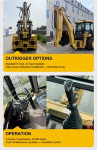 Nueva retroexcavadora 4x4 retroexcavadora Tractor 60-120hp retroexcavadora de ruedas multifunción <span class=keywords><strong>a</strong></span> la venta - Product Image 3