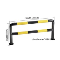 Système de garde-corps robuste en acier inoxydable double couche, contemporain, hautement réfléchissant, résistant à la rouille et anti-collision 5