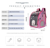 Sac à dos de transport pour chien portable en polyester Oxford, lin, nylon, écologique, valise de voyage d'extérieur, fermeture éclair, solide
