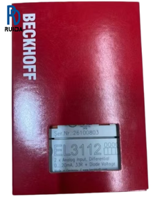 Module PLC EL3112, module de contrôle industriel, module d'entrée numérique, module de contrôleur logique programmable, automatisation industrielle - Product Image 1