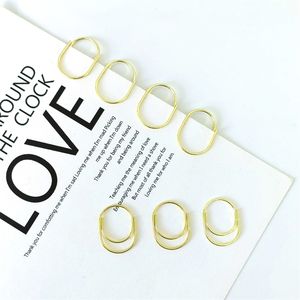 <span class=keywords><strong>Trombone</strong></span> 25mm Clips en fil métallique Pince d'index de fichier Trombones gras élargis Mini trombones colorés Signet pour le bureau à domicile - Product Image 3