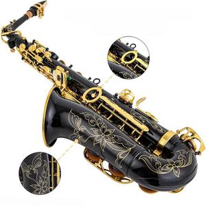 Saxophone alto noir professionnel de haute qualité, fabriqué en Chine, OEM/ODM, fait main, imprimé, à vendre - Product Image 4