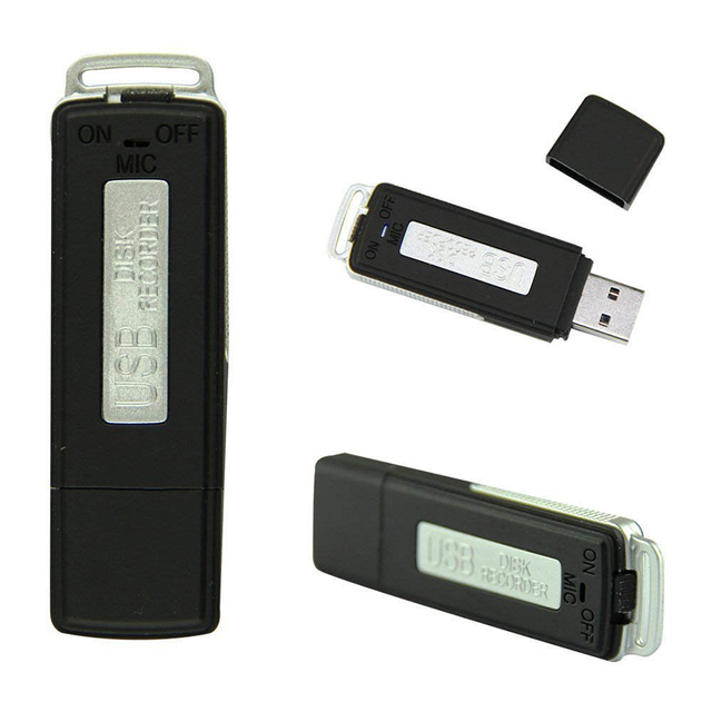 Professional Mini Digital Voice Recorder Dictaphone USB Pen Flash Drive Disk WAV Audio Recorder 32kbps PQ131