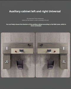 Chất lượng cao nội thất văn phòng điều hành Bàn l-hình văn phòng bàn ghế sản xuất tại Trung Quốc - Product Image 5