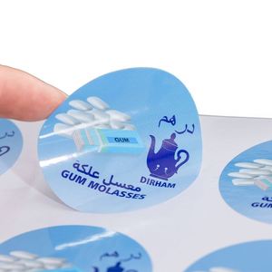 Manufacturer Wholesale Custom Adhesive <b>Roll</b> Vinyl Circle Labeling <b>Sticker</b> Waterproof Round <b>Sticker</b> Printing - Product Image 4