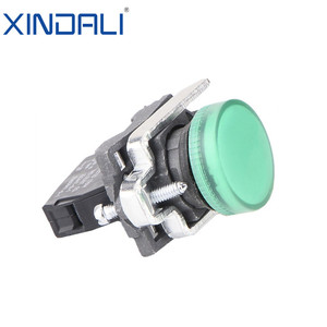 LAY4-BV63 <span class=keywords><strong>Luz</strong></span> indicadora LED de señal <span class=keywords><strong>piloto</strong></span> de 22 mm para montaje en panel, IP65, 10 A, 220 V, <span class=keywords><strong>con</strong></span> <span class=keywords><strong>interruptor</strong></span> 1NO y 5 colores - Product Image 3