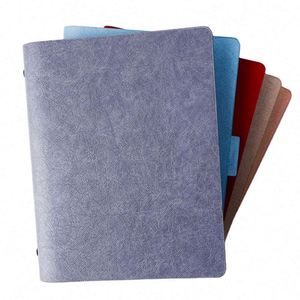 Multifunctional Magnetic <b>A5</b> Notebooks Paper Products Cover Loose-leaf Hardcover School Business Meetings Stylish Office Gift - Product Image 1
