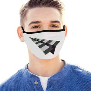 Masque facial anti-poussière lavable personnalisé à impression numérique - Product Image 6