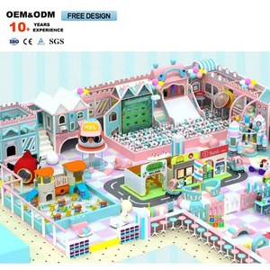 Equipo de Juegos Infantiles Personalizado con Temática de Castillo Azul para Interiores, de 500 a 700 Metros Cuadrados, Venta al por Mayor - Product Image 5