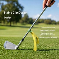 Support de club de golf transfrontalier imprimé en 3D, personnalisable, en plastique, sans pliage requis ; Accessoire de golf