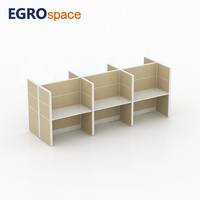 Solution de mobilier de bureau EGROspace OEM ODM : Cloison de centre d'appels, Poste de travail modulaire pour personnel, Cubicle de bureau