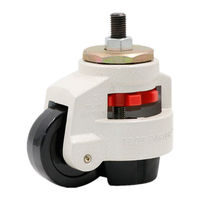 40F 60F 80F 100F 120F roue de nivellement Roulettes de mise à niveau rétractables Foot Master Heavy Duty rétractable roulette fuma