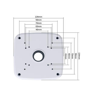 Caja de monitoreo de cámara de seguridad a prueba de lluvia para exteriores Caja de conexiones de cable de metal de alimentación impermeable - Product Image 4