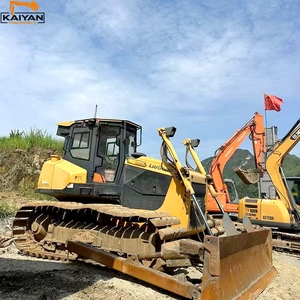 Bulldozer sur chenilles hydraulique Liugong LD17C d'occasion avec pompe Cummins, capacité de 4,5 m, 17500 kg, D6R/D8R pour l'exploitation minière - Product Image 2