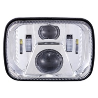 Projecteur rectangulaire 5x7 phare led pour Chevrolet C4 Corvette 1984-1996 accessoires 12v led lumières pour chevy