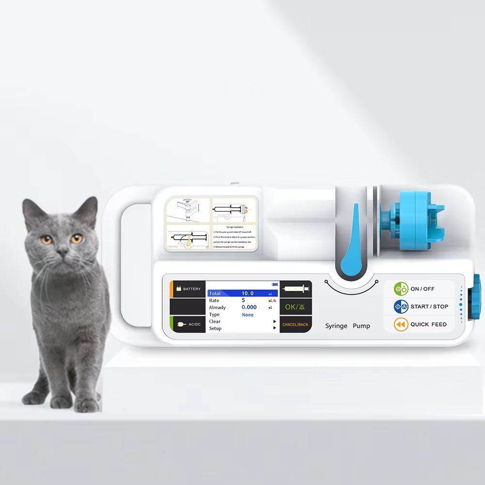 CONTEC SP950VET ветеринарный шприц, инфузионный насос, медицинский ветеринарный шприц