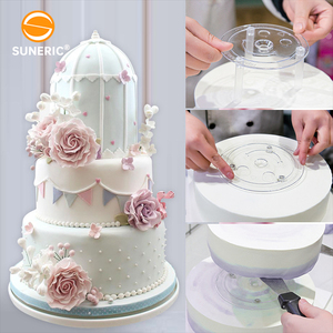 Wedding <strong>Cake</strong> <strong>Tier</strong> Supports Stacking Rod Holder Plastic <strong>Cake</strong> Dowels for Stacked Diy Baking - Product Image 3