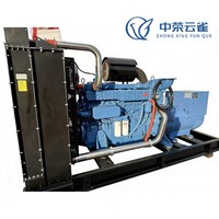 300KW Geräuscharmer Offener Dieselgenerator mit Autostart & Fernstart Weichai-Motor 50/60Hz Anpassbar