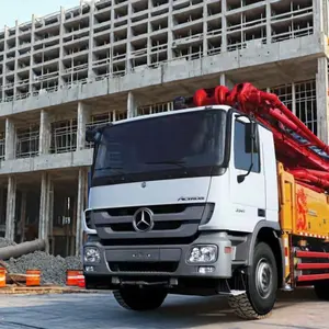 Ağır ekipman kullanılmış beton pompası kamyon çekirdek Motor bileşenleri ile üst markaların sıcak satış yüksek performans 49-63 metre