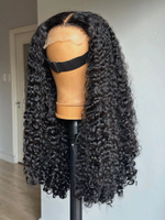 Perruque en cheveux humains vierges vietnamiens, bouclés birmanes, avec dentelle HD frontale pré-épilée, aspect naturel, vente en gros
