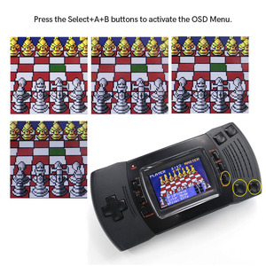 Hispeedido 3.5ไฟสูง "640x480พิกเซลย้อนยุค IPS ชุดแอลซีดีสำหรับ Atari Lynx II 720P <span class=keywords><strong>HDMI</strong></span> - Product Image 3