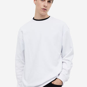 Venta al por mayor nuevo Unisex Fleece cuello redondo sudaderas manga larga para hombre Jersey hombres sudadera sin capucha 1 comprador - Product Image 1